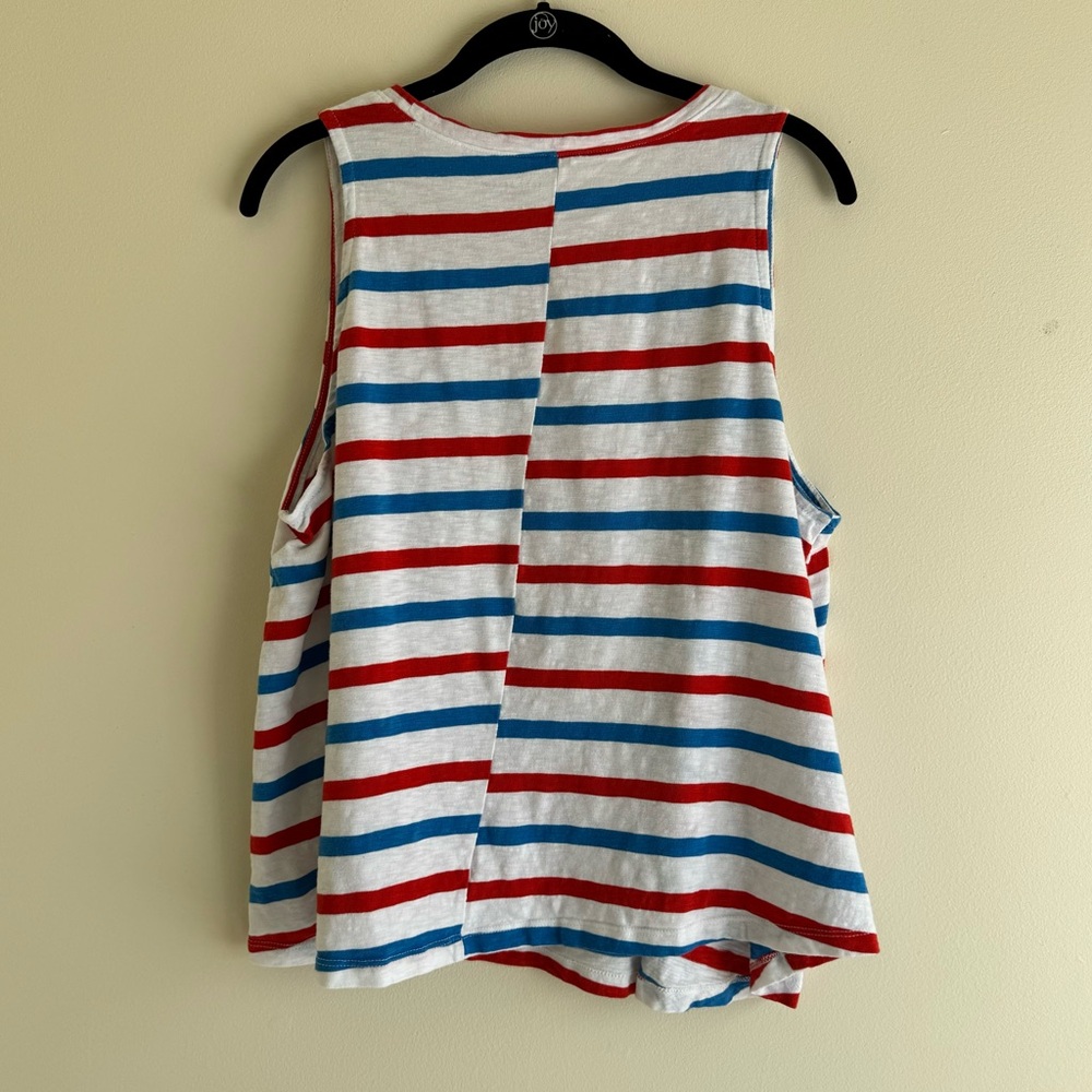 Lane Bryant Red White and Blue Swing Tank 18/20 - Picture 8 of 9